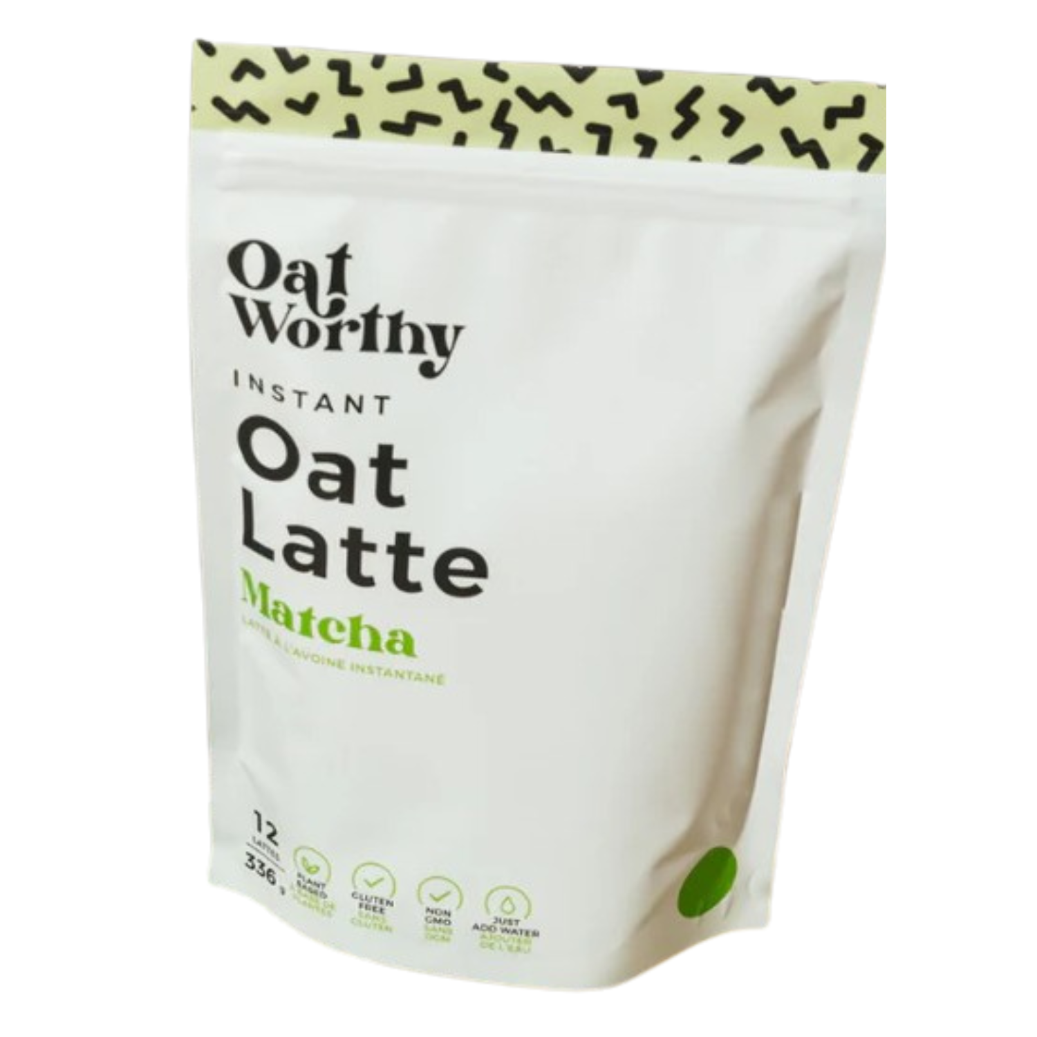 Oatworthy Instant Oat Milk Matcha Latte - 336g