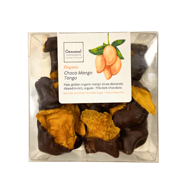 Oenomel Choco Mango Tango Dipped Mango Pieces - 90g