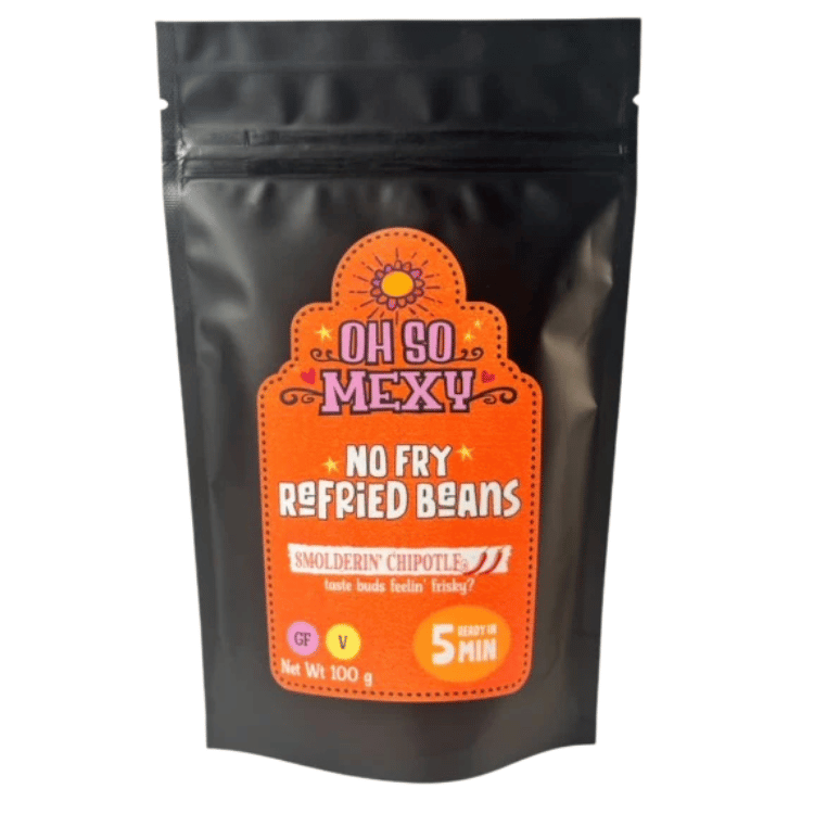 Oh So Mexy Smolderin' Chipotle Refried Beans - 100g