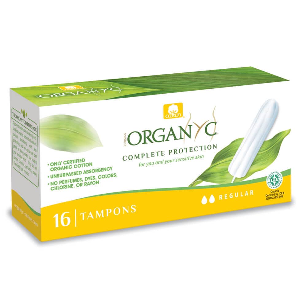 Tampons réguliers Organyc - 16 pièces