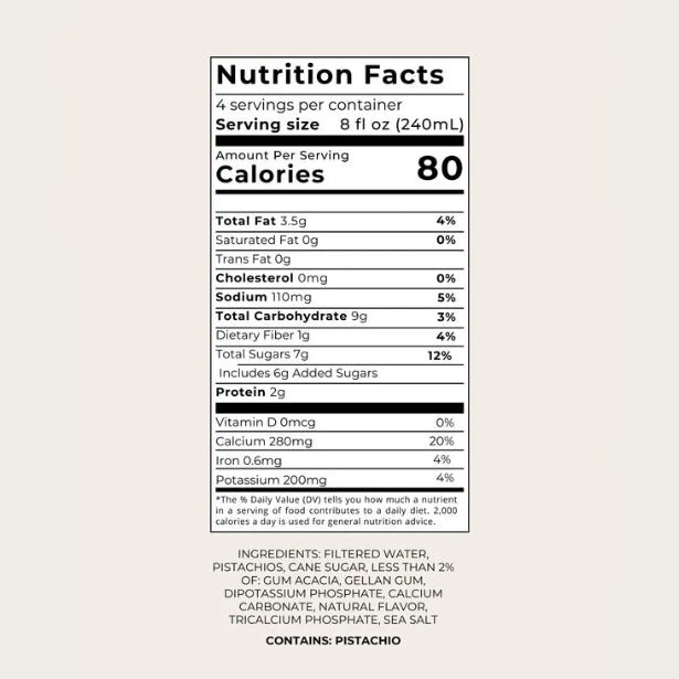 Táche Original Barista Pistachio Milk - 946ml