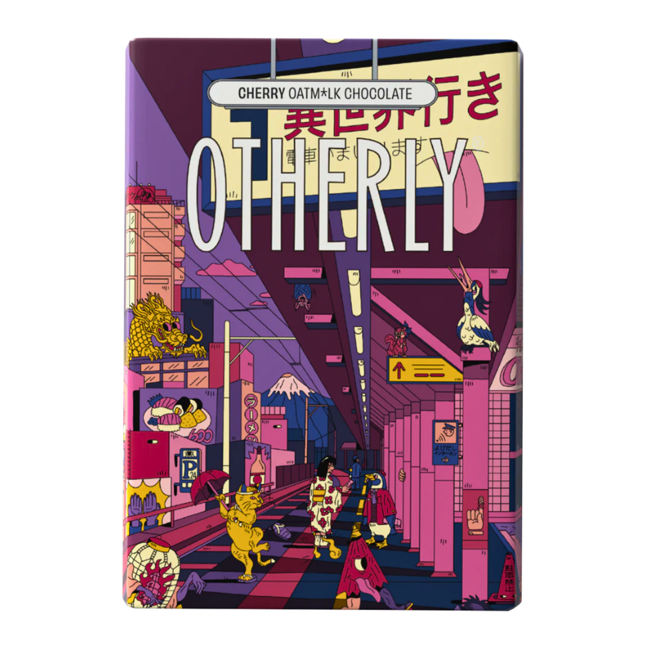 Otherly Cherry Oat Milk Chocolate Bar - 120g