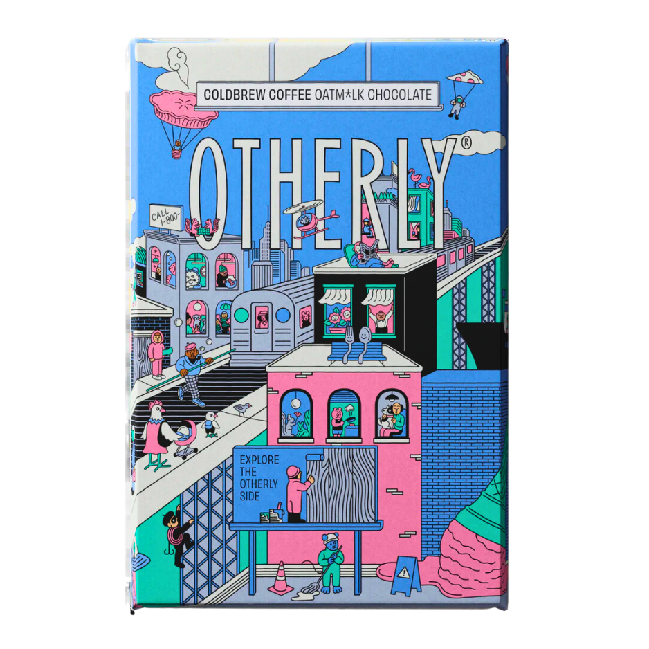 Otherly Cold Brew Coffee Oat Milk Chocolate Bar - 120g
