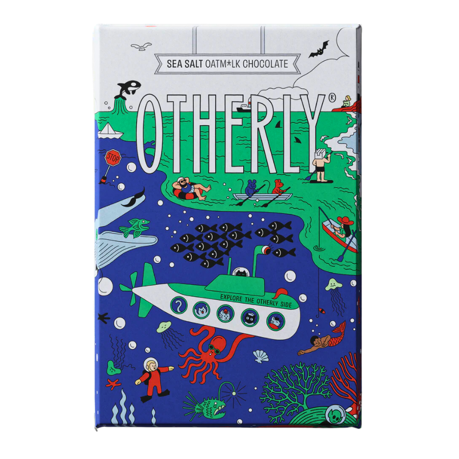 Otherly Sea Salt Oat Milk Chocolate Bar - 120g
