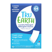 Tru Earth Fresh Linen Laundry Eco-Strips - 32 Loads