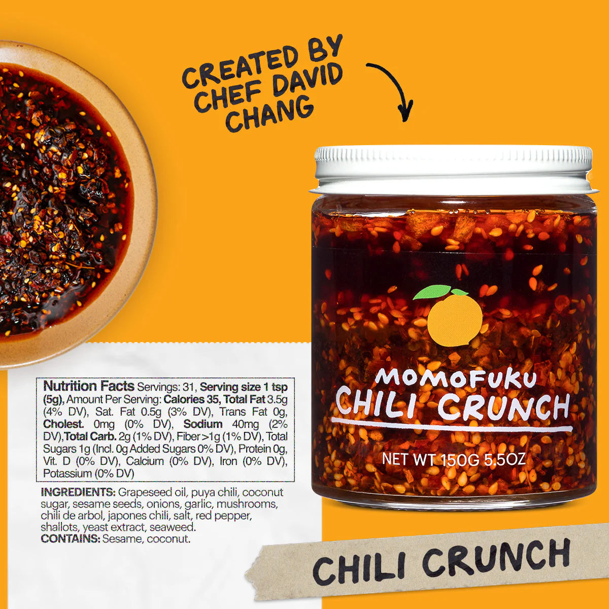 Momofuku Chili Crunch - 150g
