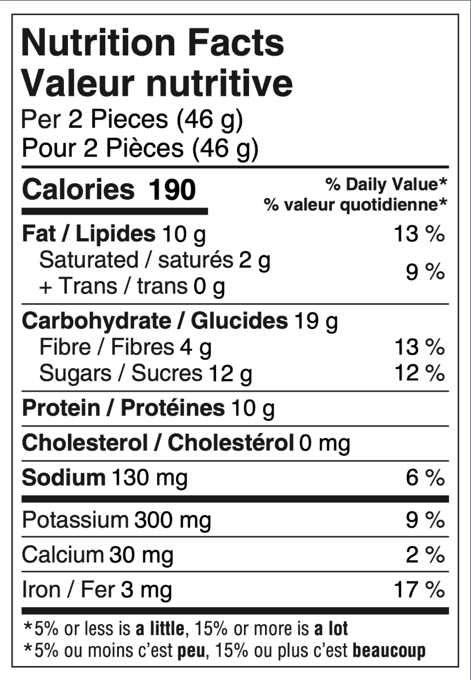 Not Bad Snacks Peanut Butter Nut Butter Bites - 46g