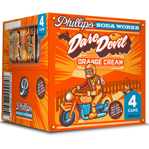 Soda à l'orange Phillips - 355 ml