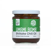 Vumami Foods Umami Bomb Huile de piment à l'ail shiitake - 250 ml