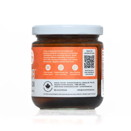 Vumami Foods Umami Bomb Medium Shiitake Chili Oil - 250ml