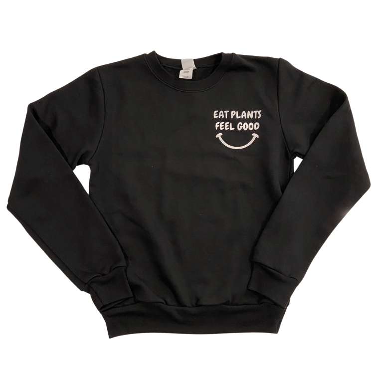 Sweat à capuche gris Plant Active 'VNCVR Vegan'