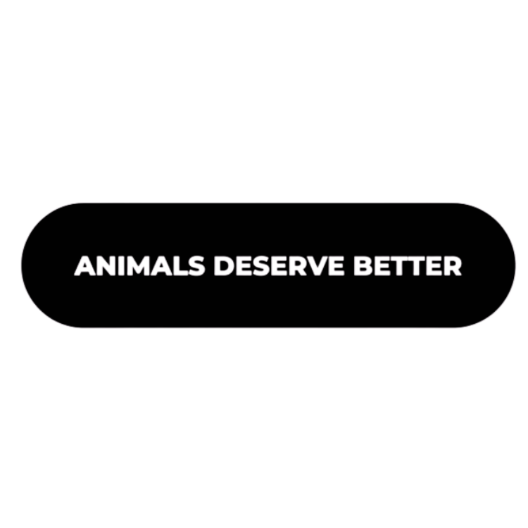 Plant Active 'Animals Deserve Better' Sticker