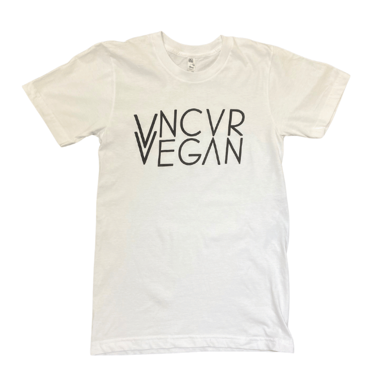 Plant Active 'VNCVR Vegan' Unisex White T-Shirt
