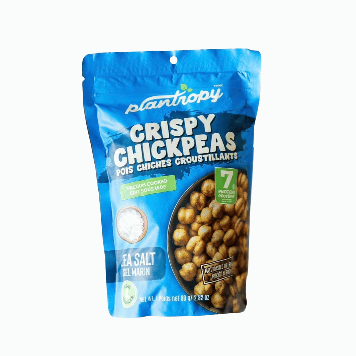 Plantropy Crispy Chickpeas Sea Salt - 80g