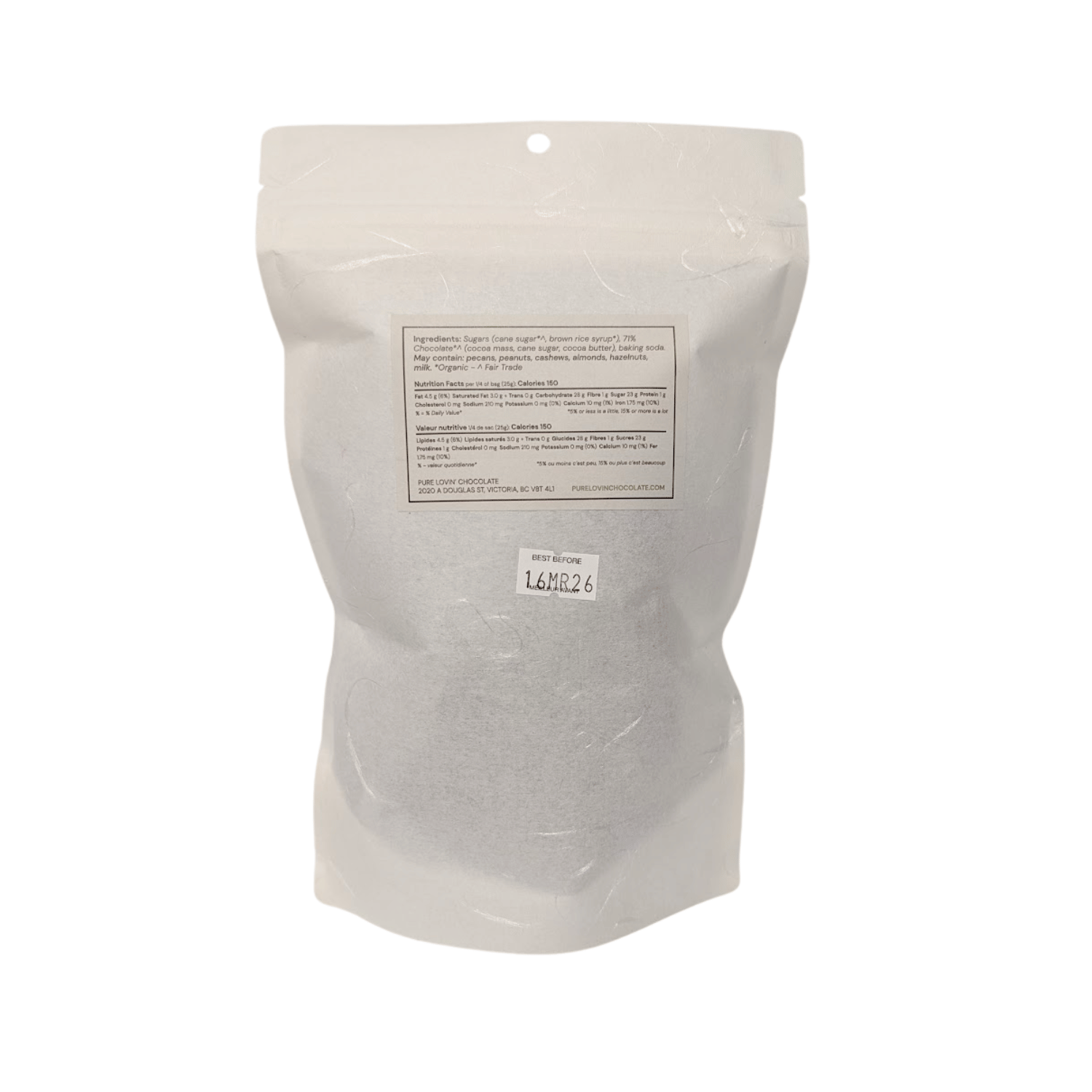 Pure Lovin' Chocolate Coated Sponge Candy - 100g
