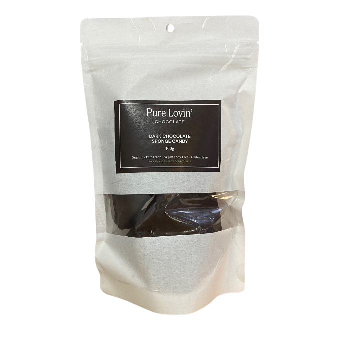 Bonbons éponge enrobés de chocolat Pure Lovin' - 100g
