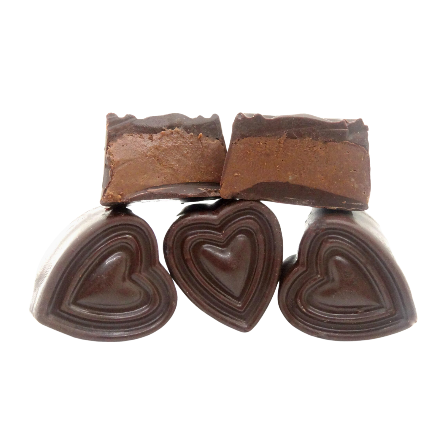 Pure Lovin' Hazelnut Hearts 5pc Box - 60g