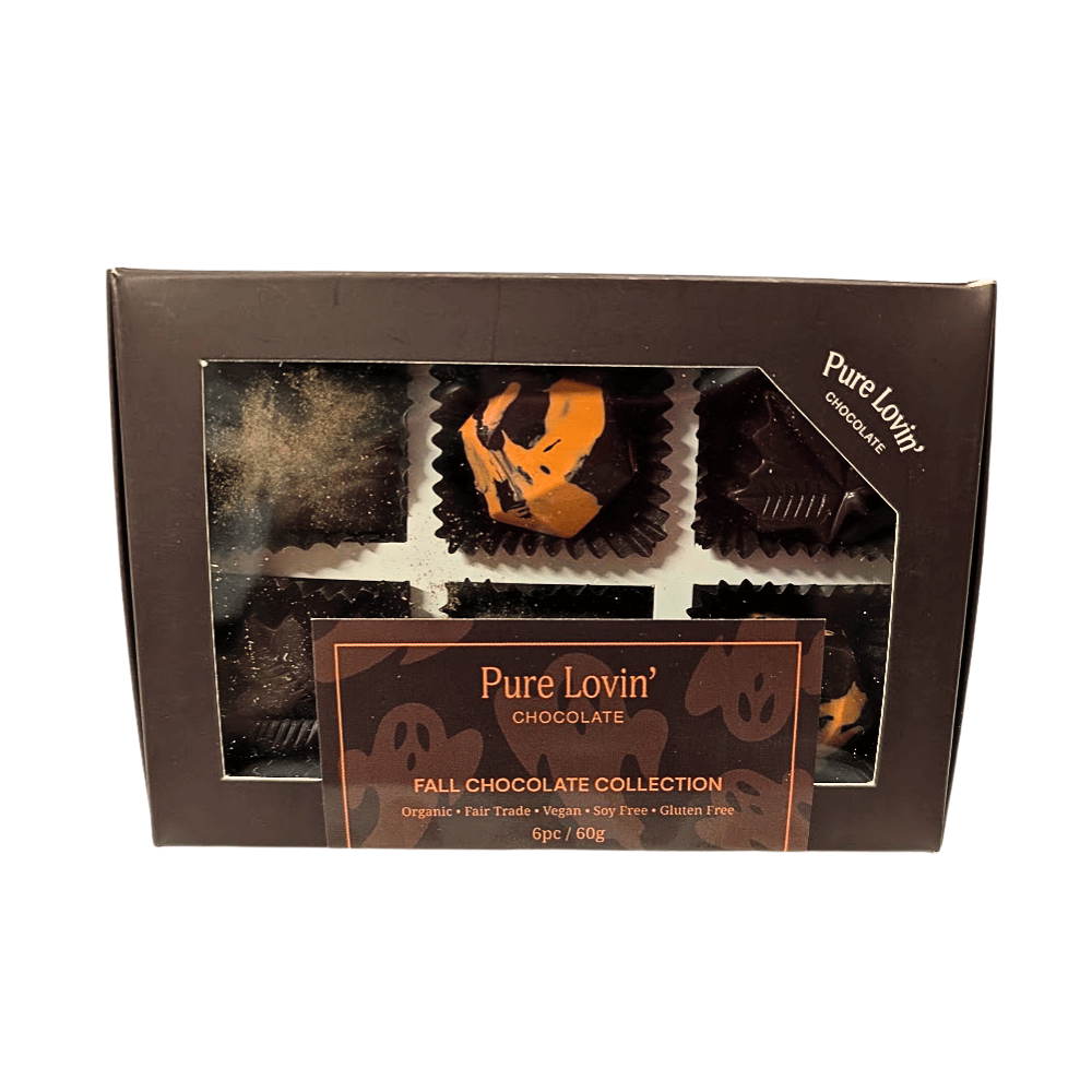 Boîte de collection d'automne 6 pièces Pure Lovin' Chocolate - 60g