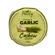Purely Planted Chive & Garlic Cashew Cheese - 130g