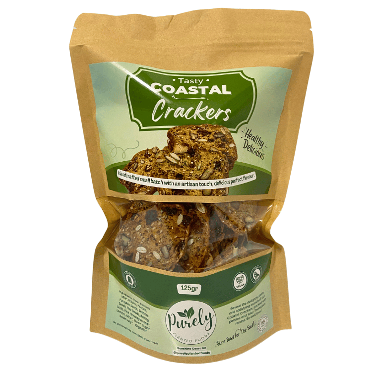 Purely Planted Coastal Crackers - 125g