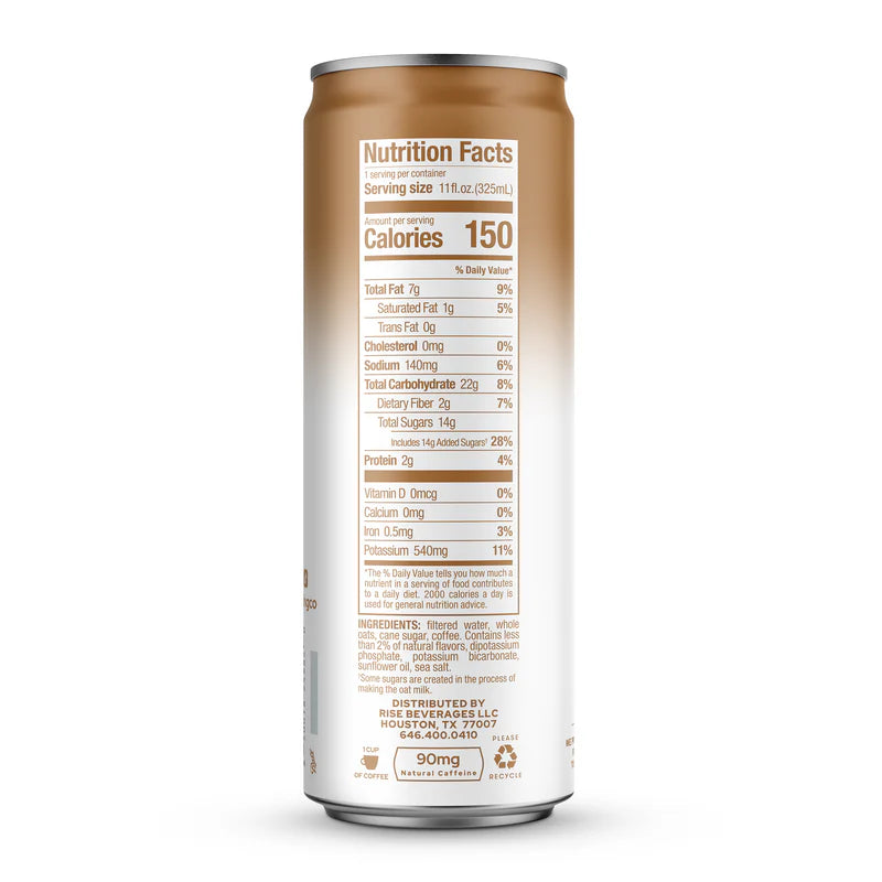 Rise Brewing Co. Cold Brew Latte Salted Caramel - 325ml