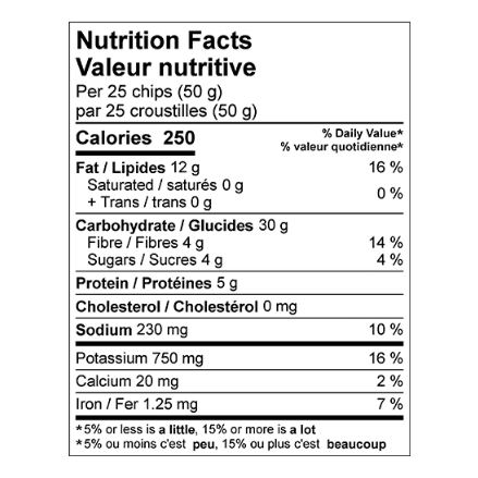 Hardbite Rock Salt & Vinegar Potato Chips - 150g