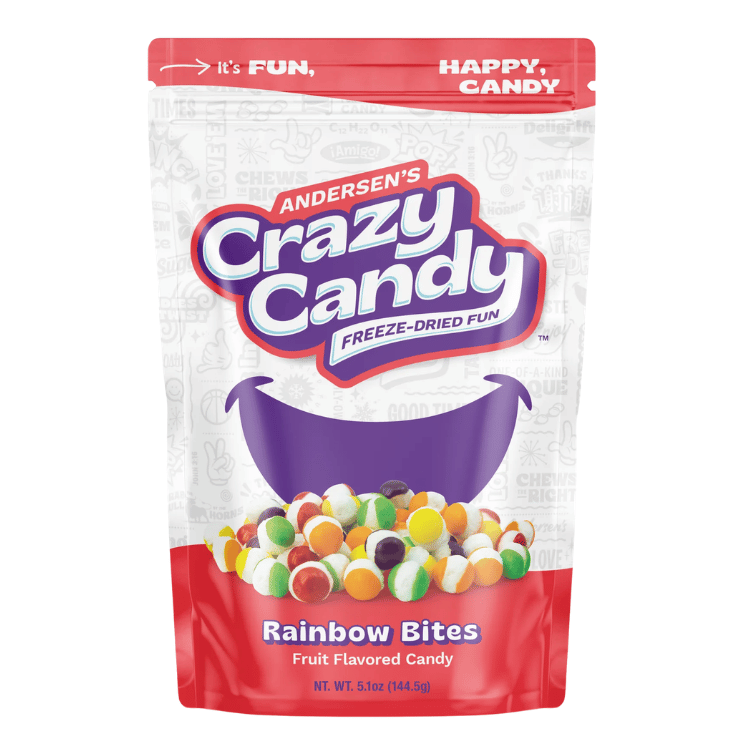 Andersen's Crazy Candy Rainbow Bites - 144.6g