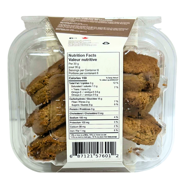 Cookies au chocolat blanc et aux noix de macadamia Rebel Foods - 300 g