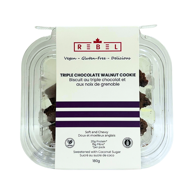 Cookies au chocolat blanc et aux noix de macadamia Rebel Foods - 300 g