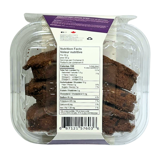 Cookies au chocolat blanc et aux noix de macadamia Rebel Foods - 300 g