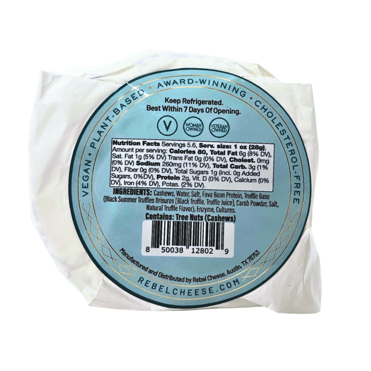 Rebel Cheese Cave-Aged Truffle Brie - 160g