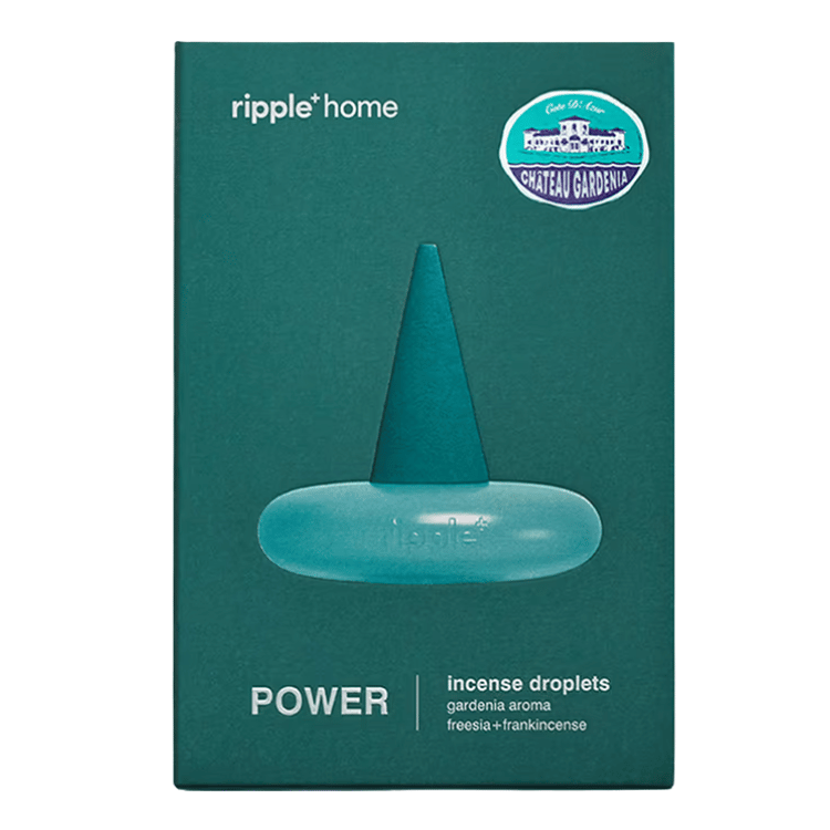 Ripple+ Home POWER Chateau Gardenia Incense - 26 droplets