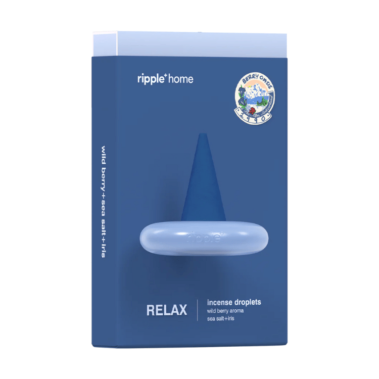 Ripple+ Home RELAX Wild Berry Incense - 26 droplets