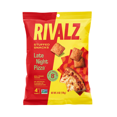 Rivalz Late Night Pizza Stuffed Snacks - Multiple Sizes