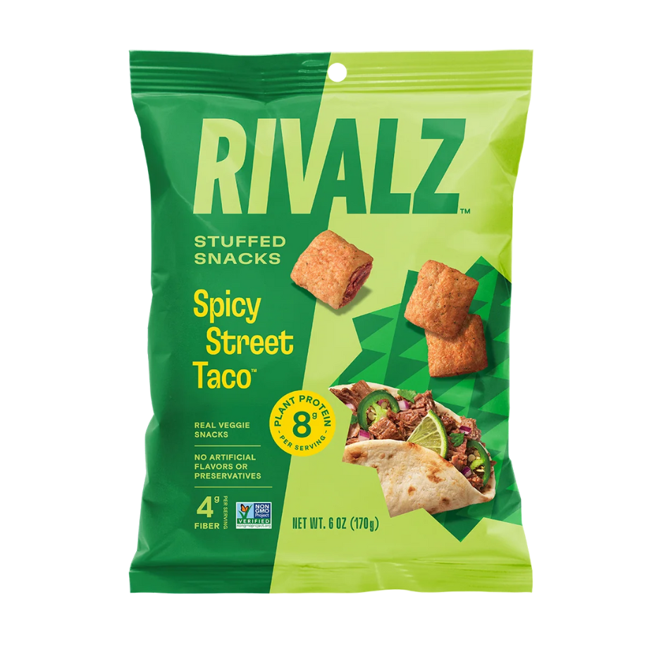 Rivalz Spicy Street Taco Stuffed Snacks - Multiple Sizes