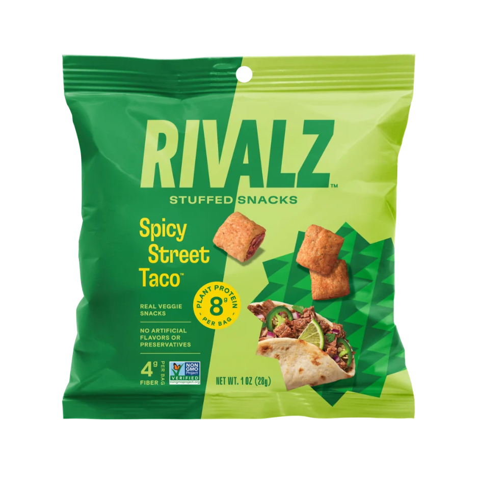 Rivalz Spicy Street Taco Stuffed Snacks - Multiple Sizes