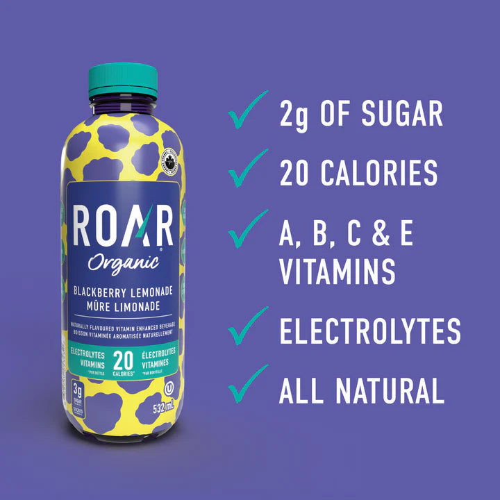 Roar Blackberry Lemonade Drink - 532ml