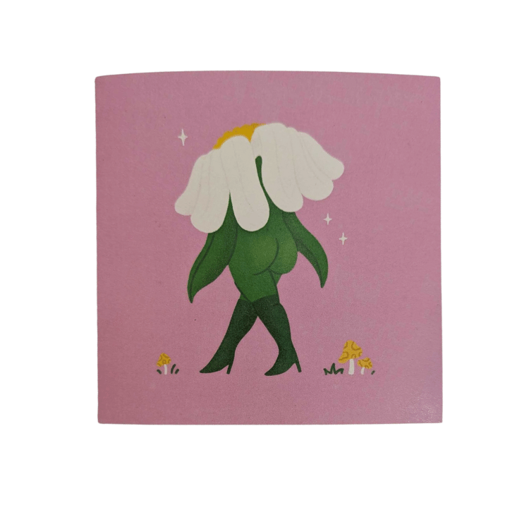 Sad Shoppe 'Walking Flower'(Blank inside)