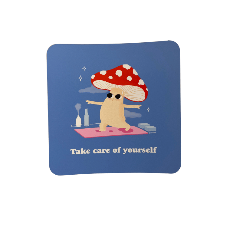 Sad Shoppe 'Take Care of Yourself' Sticker