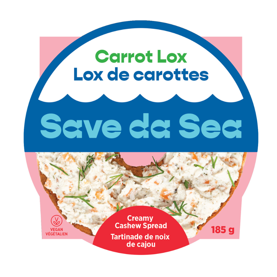CLEARANCE - Save Da Sea Carrot Lox Cashew Spread - 185g