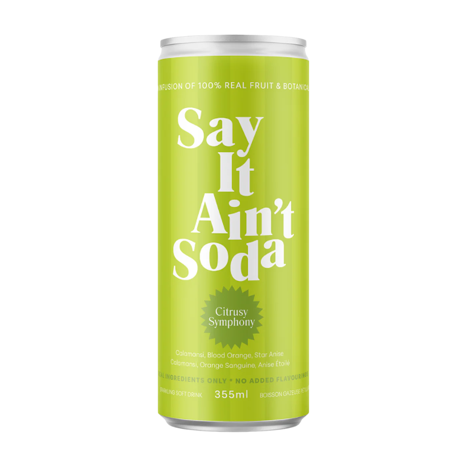 Say It Ain't Soda Citrusy Symphony - 355ml