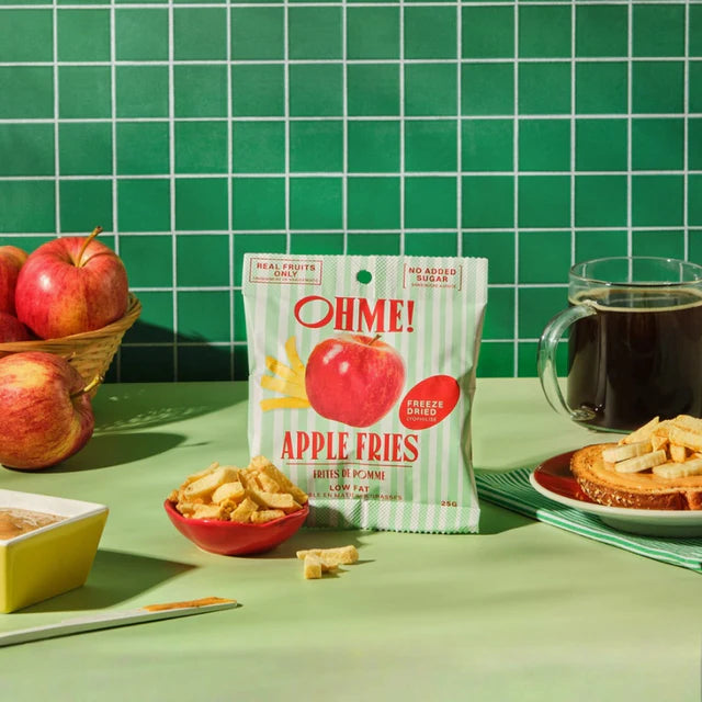 OHME! Freeze-Dried Apple Fries- 25g