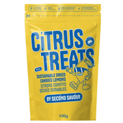 Second Savour Candied Lemon Citrus Treats - 100g