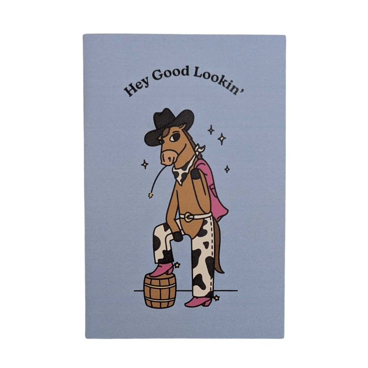 Sad Shoppe Hey Good Lookin Card (Blank inside)