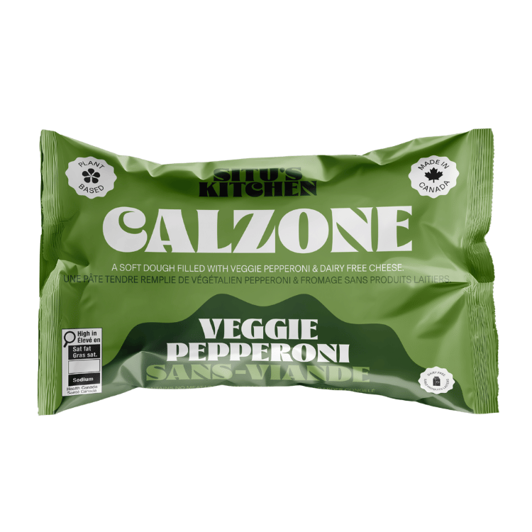 Situ's Kitchen Veggie Pepperoni Calzone - 96g