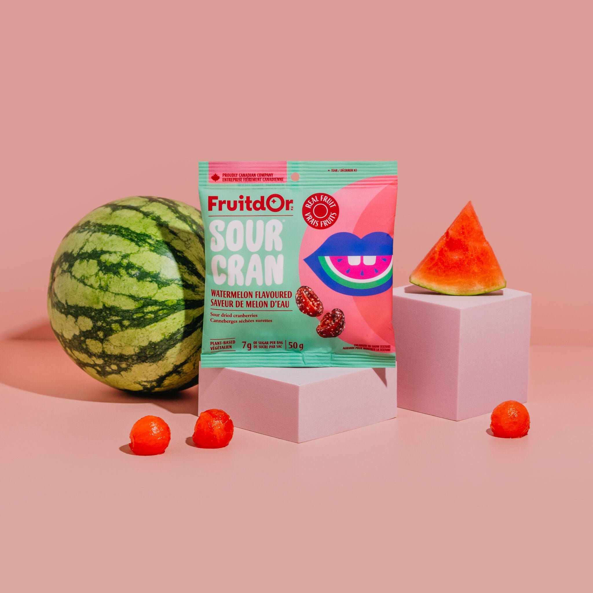 Patience & Co SourCran Sour Watermelon Cranberries - 60g