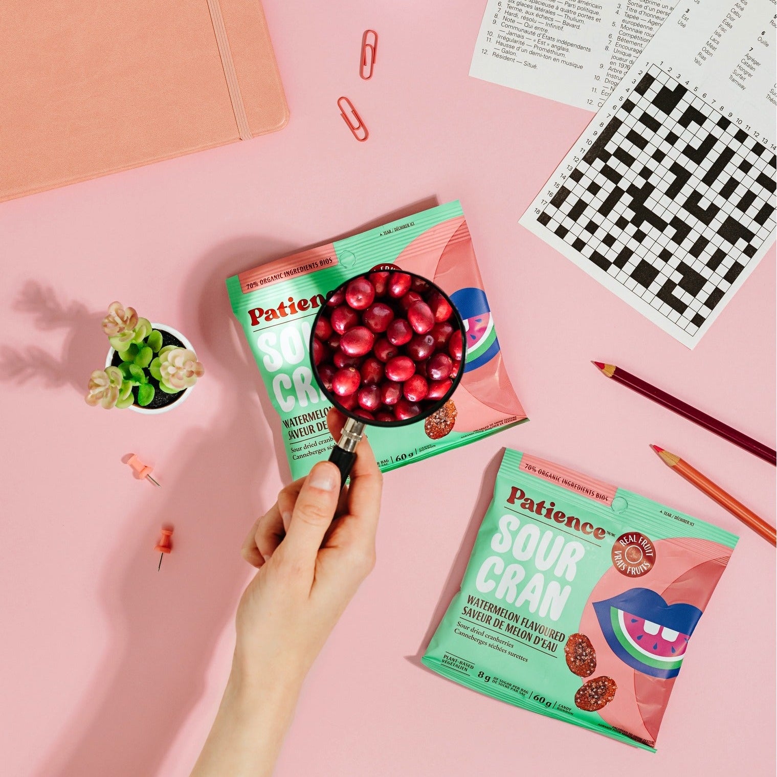 Patience & Co SourCran Sour Watermelon Cranberries - 60g