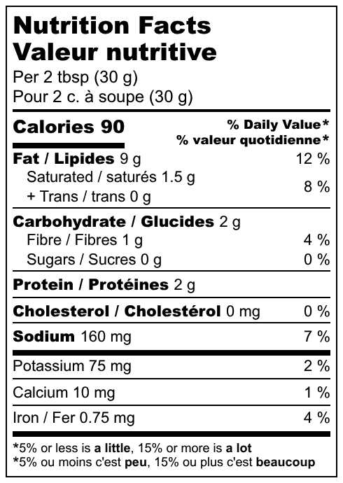 Tartinade d'épinards et d'artichauts Spread'Em - 183g