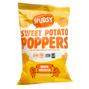 Spudsy White Cheddar Sweet Potato Poppers - 113g