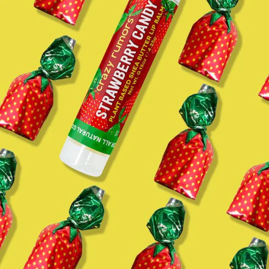 Crazy Rumors Strawberry Candy Lip Balm - 4.2g